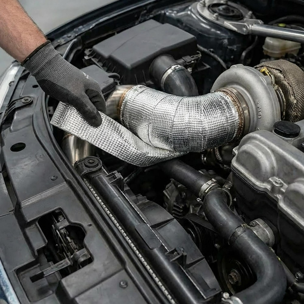 5M Exhaust Header Wrap Tape 20 - огляд і ціна Exhaust Wrap Titanium