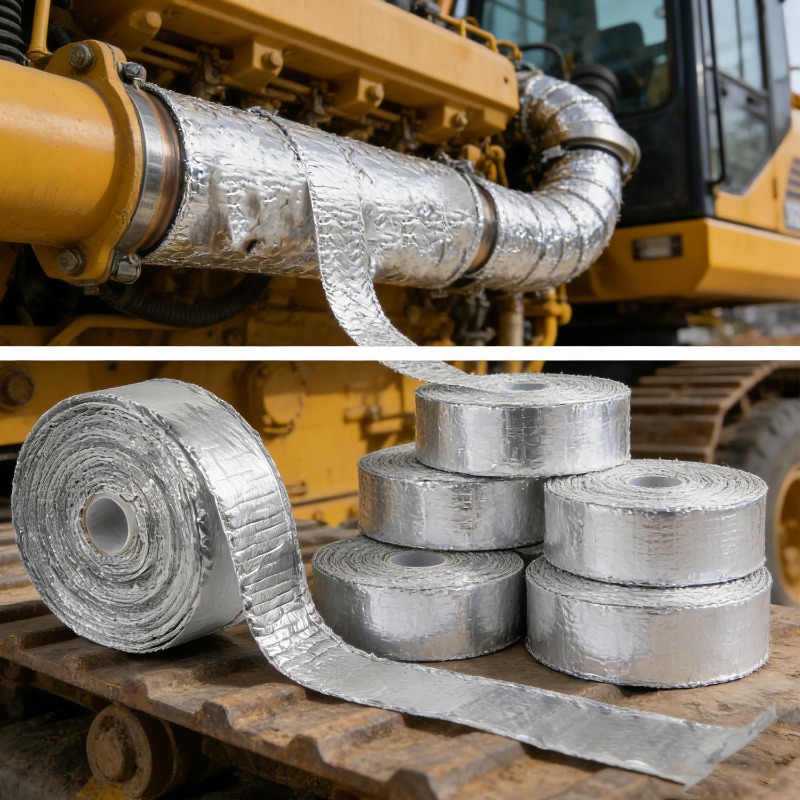 Car Exhaust Pipe Insulation Ta - огляд і ціна Exhaust Wrap Titanium