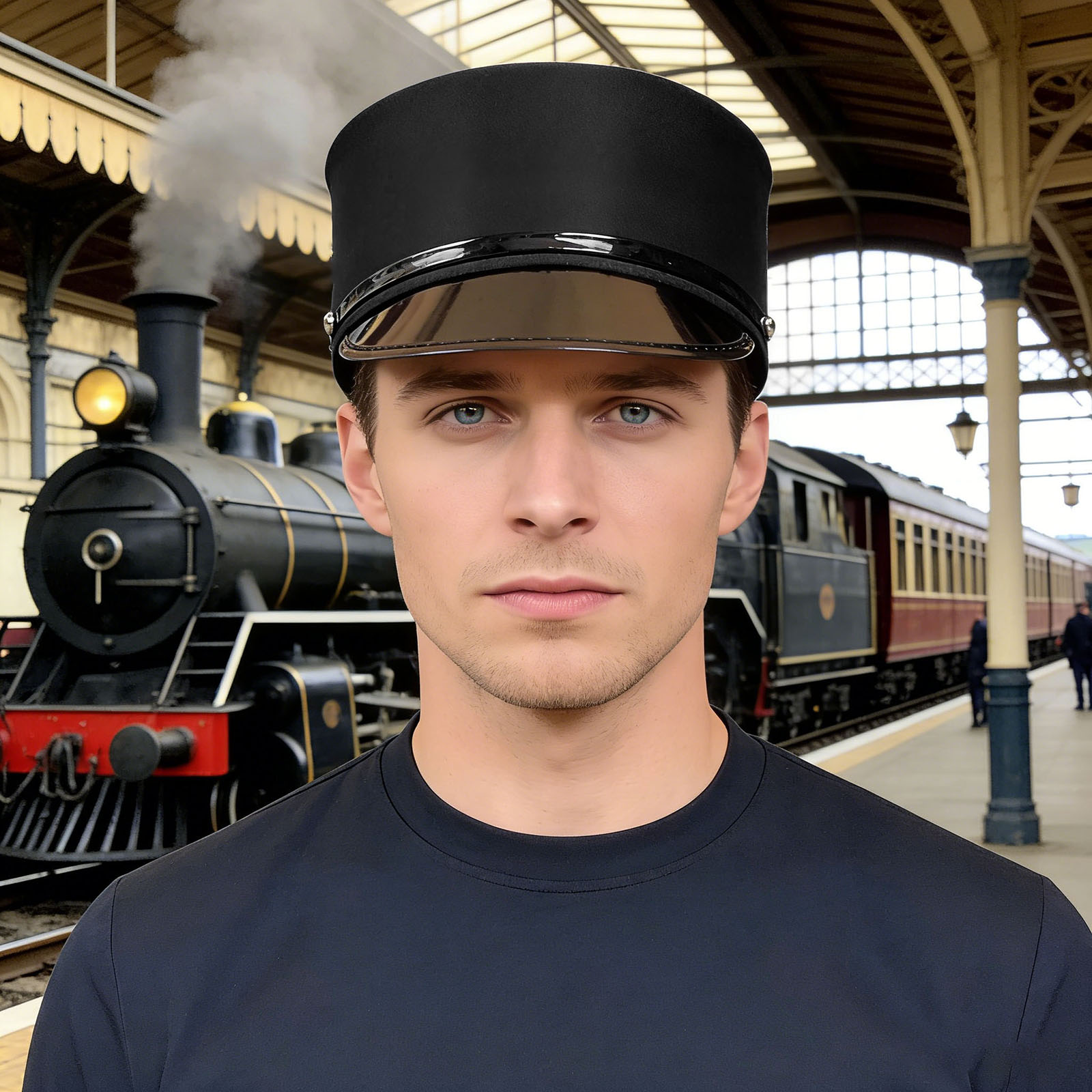 Train Engineer Conductor Drive - огляд і ціна Helmet Full Face
