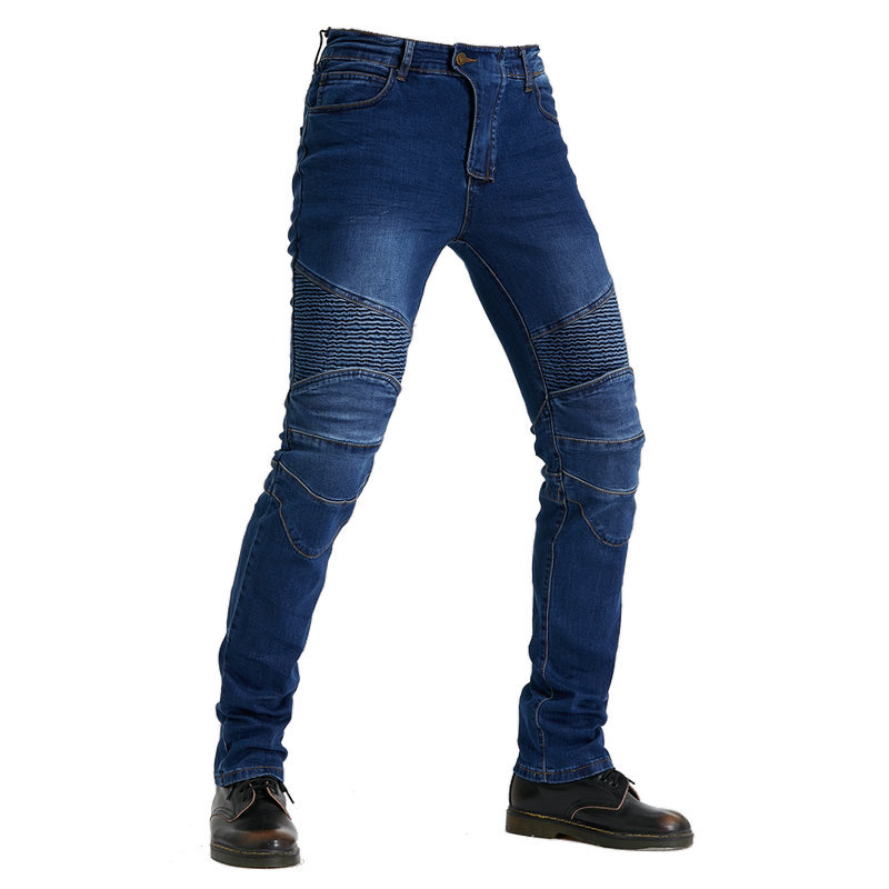Men Jeans Embroidery Motorcycl - огляд і ціна Motorcycle Gear Testing