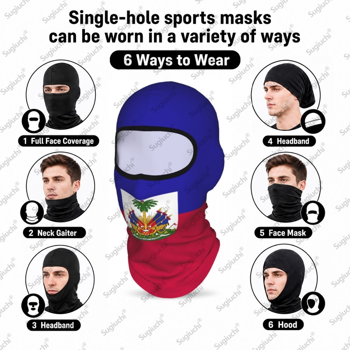 Haiti Cycling Balaclava Full F - огляд і ціна Helmet Full Face