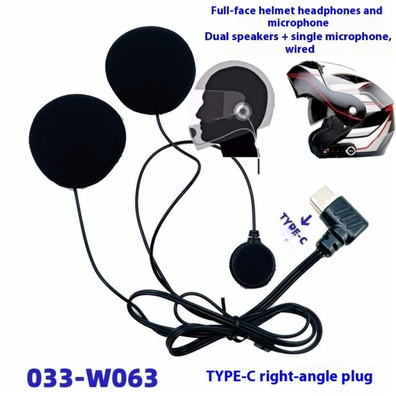 1Pc Type-C Plug HD Noise Reduc - огляд і ціна Helmet Full Face