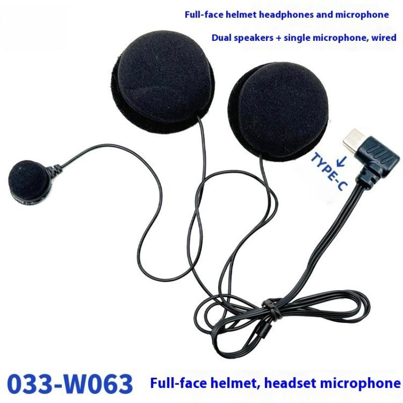 1Pc Type-C Plug HD Noise Reduc - огляд і ціна Helmet Full Face