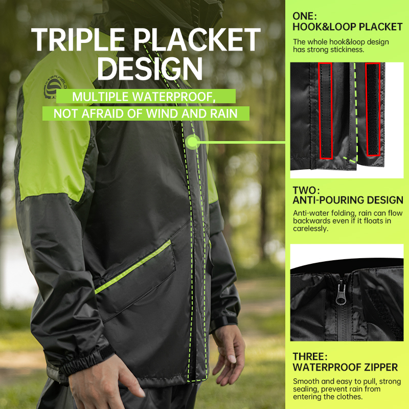 SFK Motorcycle Raincoat Rainpa - огляд і ціна Motorcycle Gear Mens
