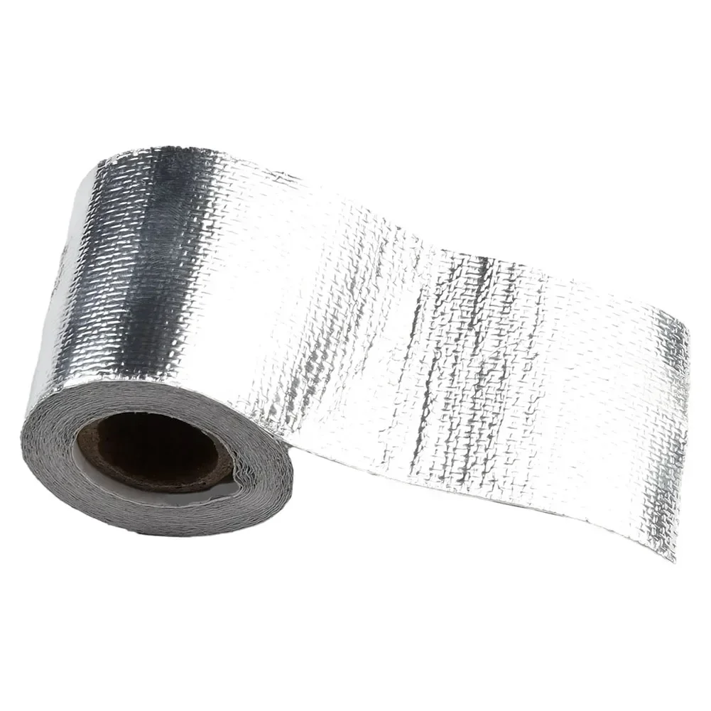 1 Roll Of Car Heat Protection  - огляд і ціна Exhaust Wrap Titanium