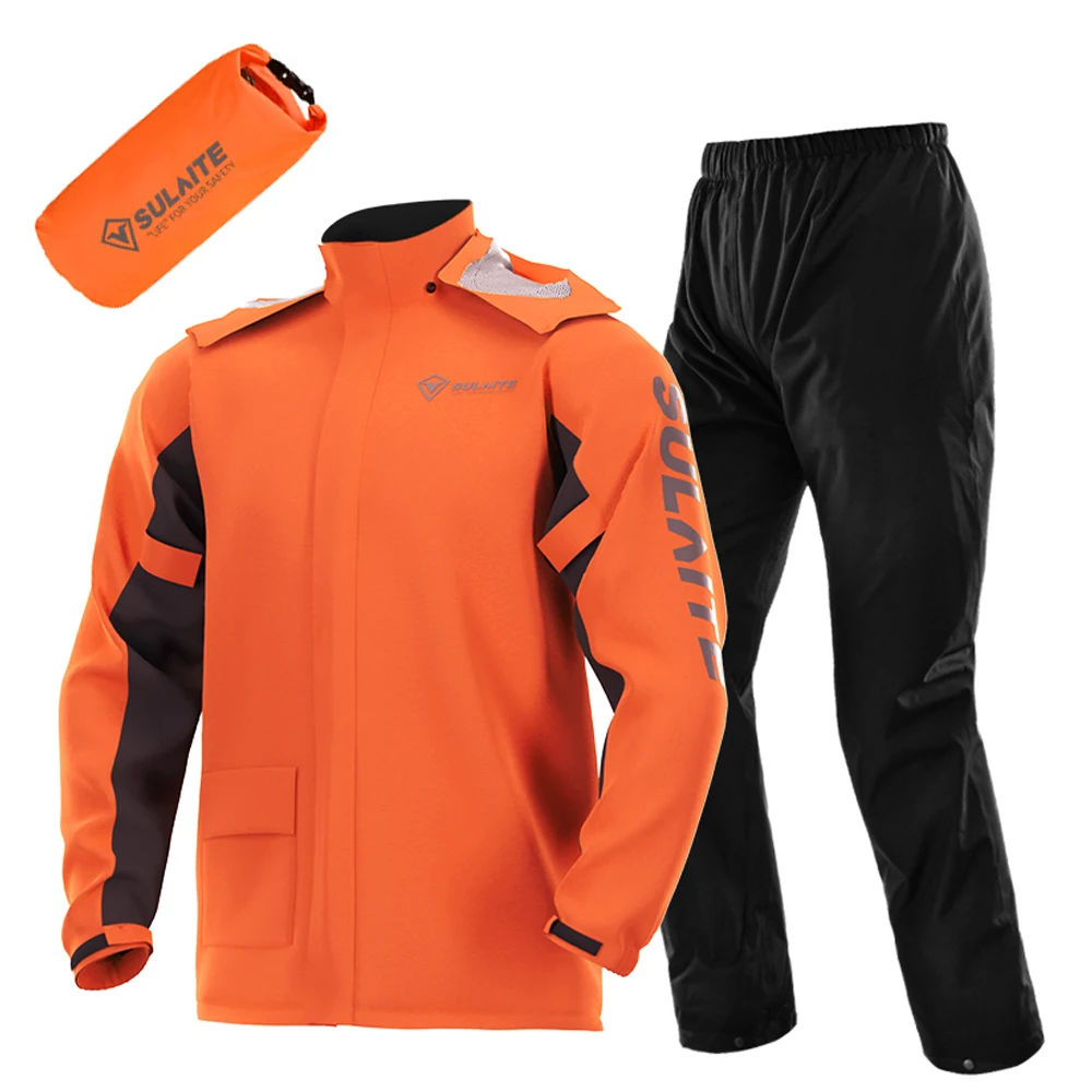 Motorcycle Rain Gear Suit Ligh - огляд і ціна Motorcycle Gear Mens
