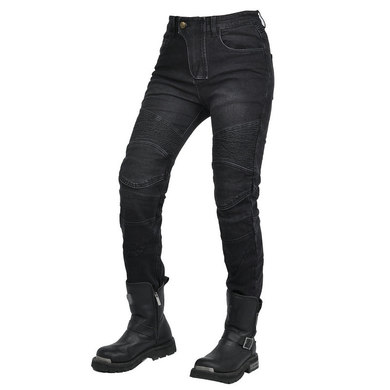 Women Jeans Embroidery Motorcy - огляд і ціна Motorcycle Gear Testing